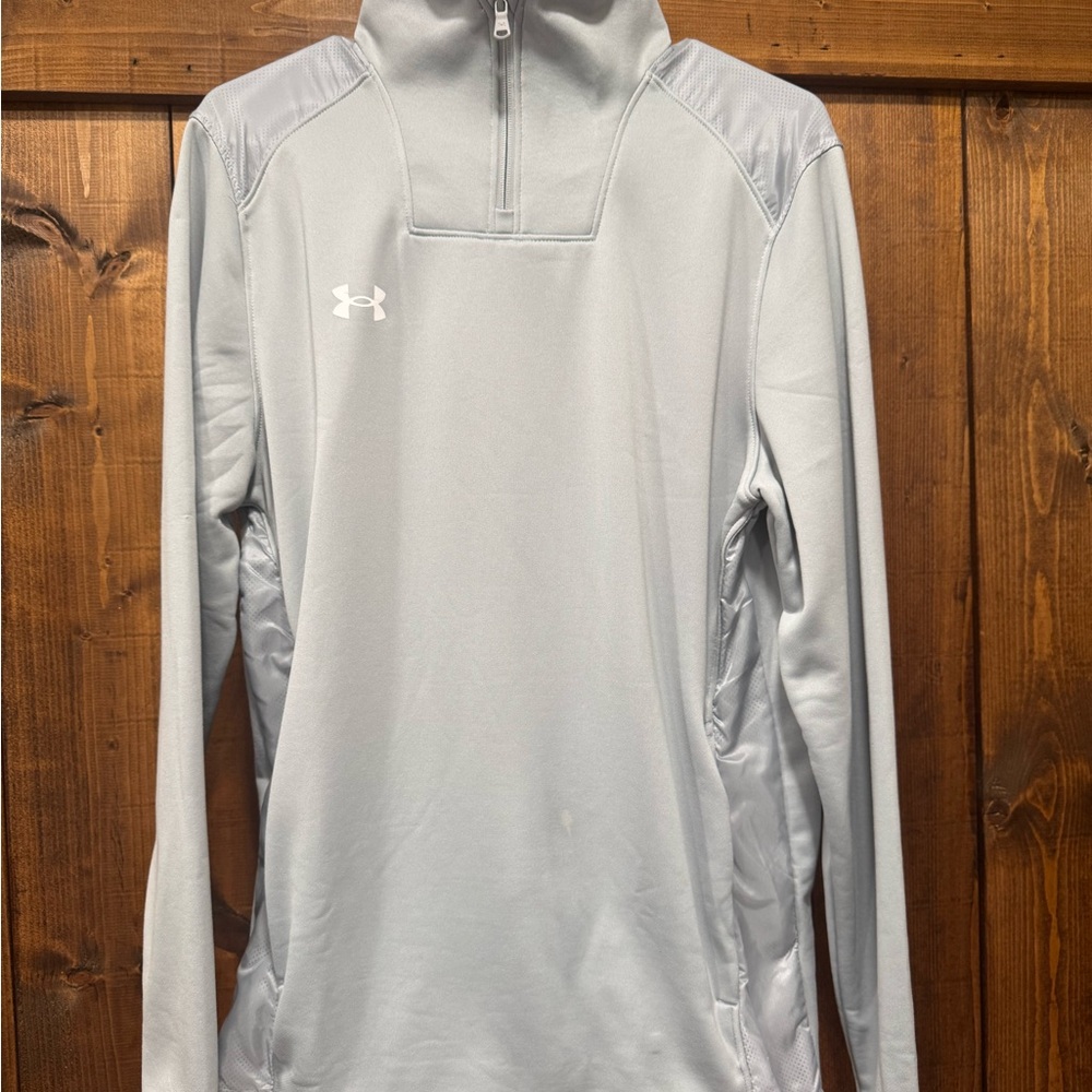 Under Armour Gray Quarter-Zip Pullover